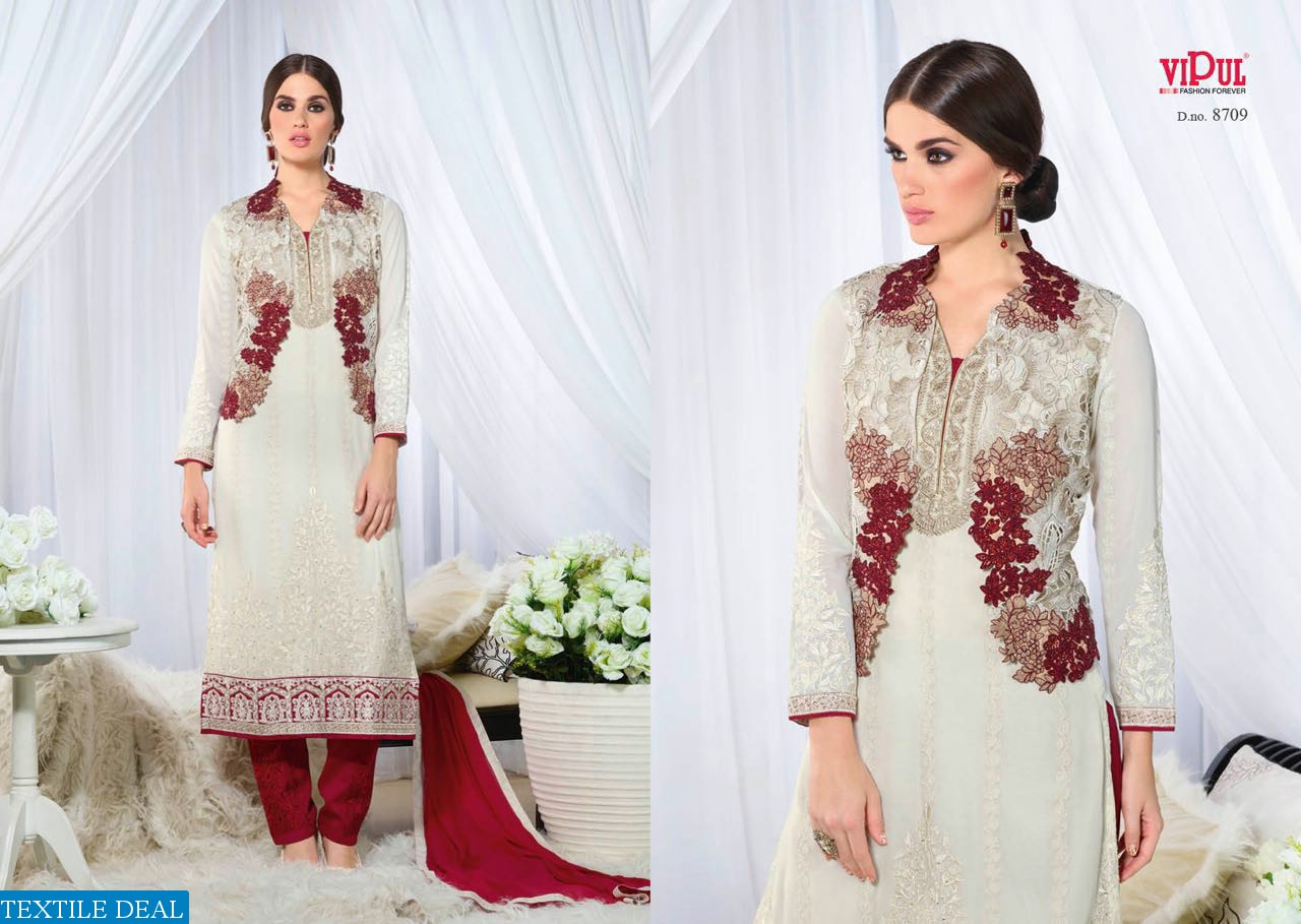 Vipul Dcat-87 Wholesale Trendy Straight long Suits catalog